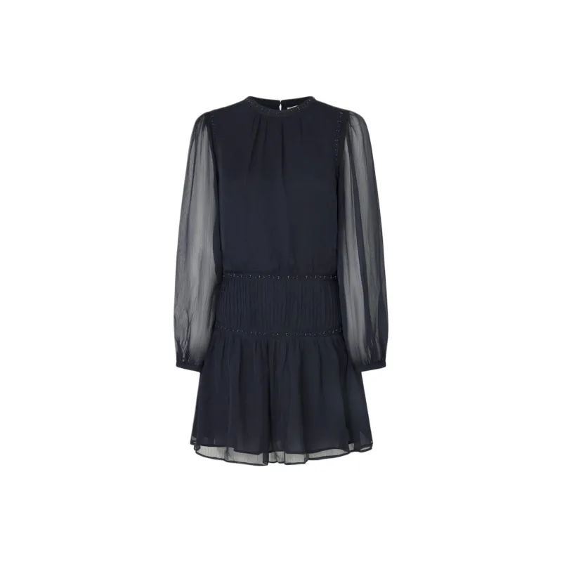 Pepe Jeans Long-Sleeved Dresses Women's Blue-0