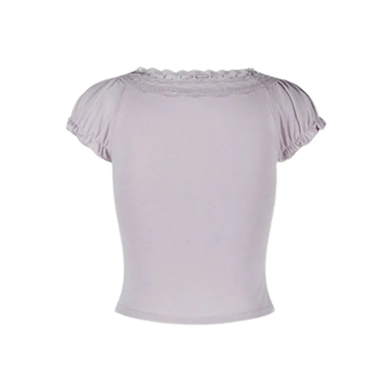 MTHE Puff Sleeve T Shirt Women's-12