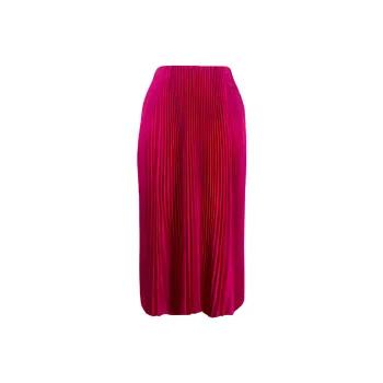 Balenciaga Pleated Mid-length Skirt