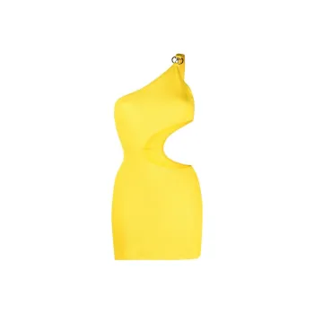 MOSCHINO Sleeveless Dress Women's Banana Yellow