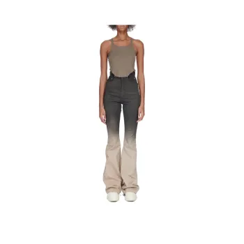 Rick Owens DRKSHDW FW23 Jeans Women's Black Gradient