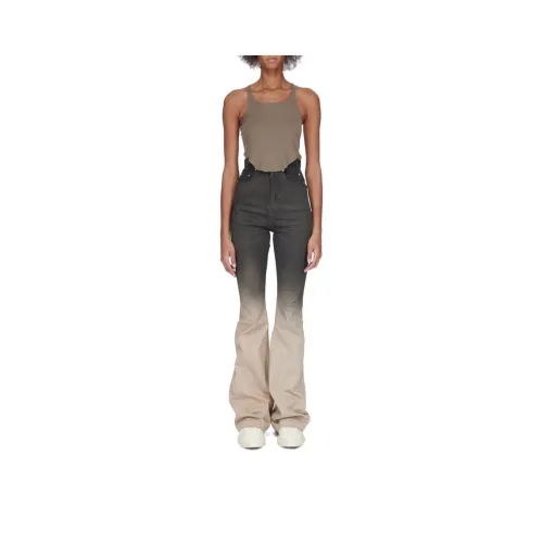 Rick Owens DRKSHDW FW23 Jeans Women's Black Gradient