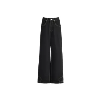 ZNZX Jeans Women's Black