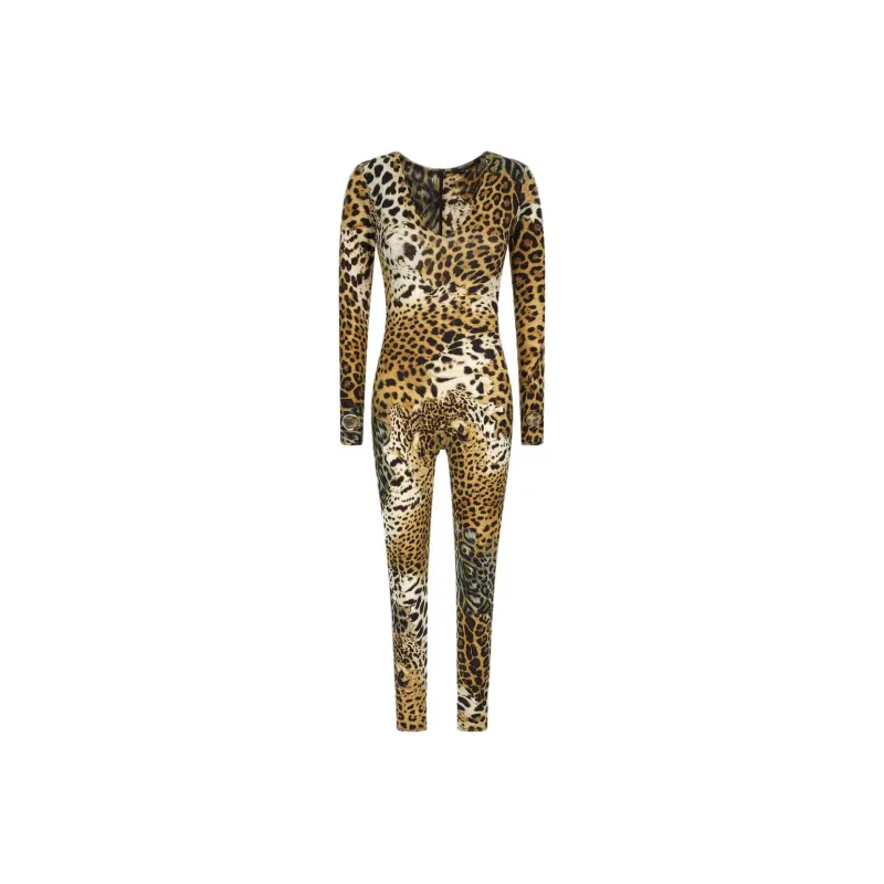 Roberto Cavalli Leopard print Playsuit-0