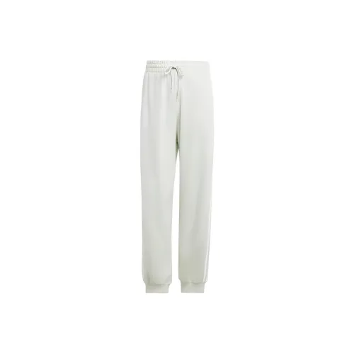 Adidas Knitted Sports Pants Women's Light Green