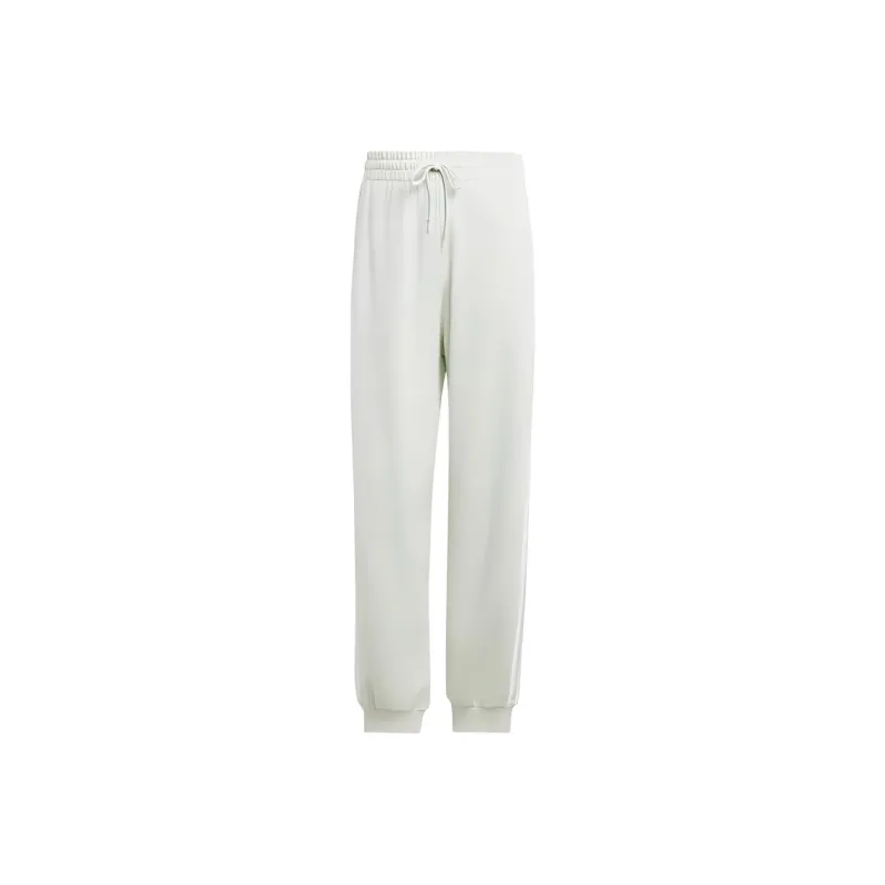 Adidas Knitted Sports Pants Women's Light Green-0