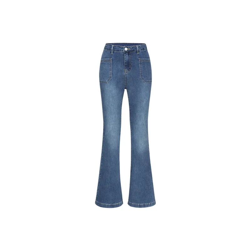 ZAZN Jeans Women's Vintage Blue-0