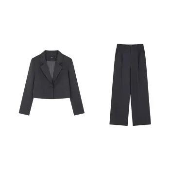 Mo Han Yi Mei Business Suit Women's Dark Gray