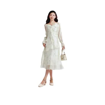 MIXMAX Long-Sleeved Dresses Women's