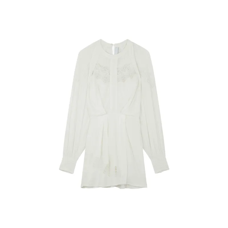IRO NIGHT Belinda Lace trim Dress-0