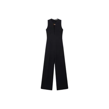 Stella McCartney Chain Embellished Sleeveless Jumpsuit