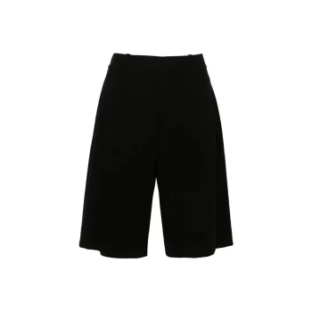 VINCE Low rise Pintuck Shorts