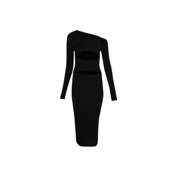 Christopher Esber Cut out Knitted Dress