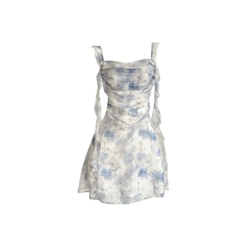 UNION REMOVE Slip Dresses Women's Floral Print