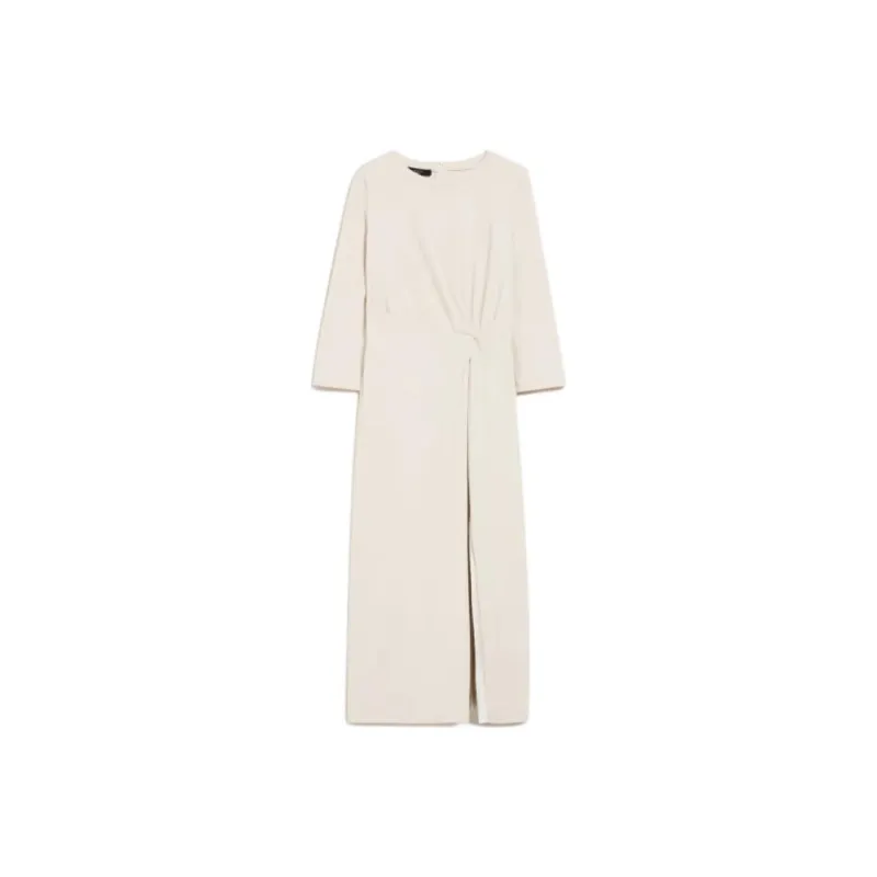 WEEKEND MaxMara Long Sleeved Dress Women's Beige-0