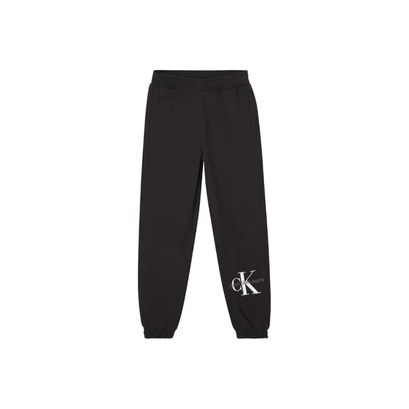 CALVIN KLEIN Knitted Sports Pants Women's Black-0