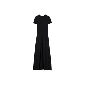 TOTEME Fluid Crewneck Jersey Dress