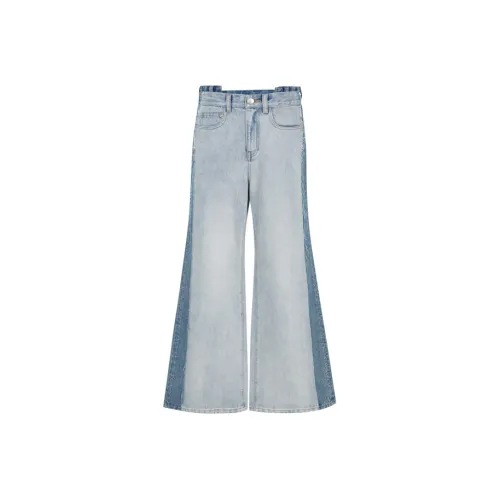Three Quarters Jeans Women's Blue