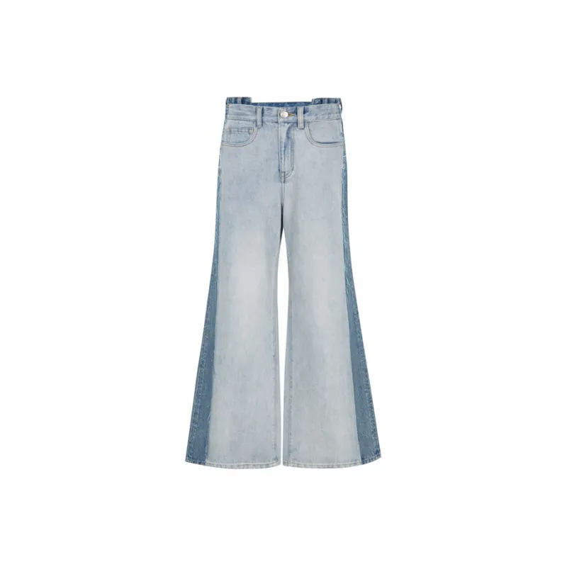 Three Quarters Jeans Women's Blue-0