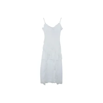 Icicofficial Slip Dress Women's White