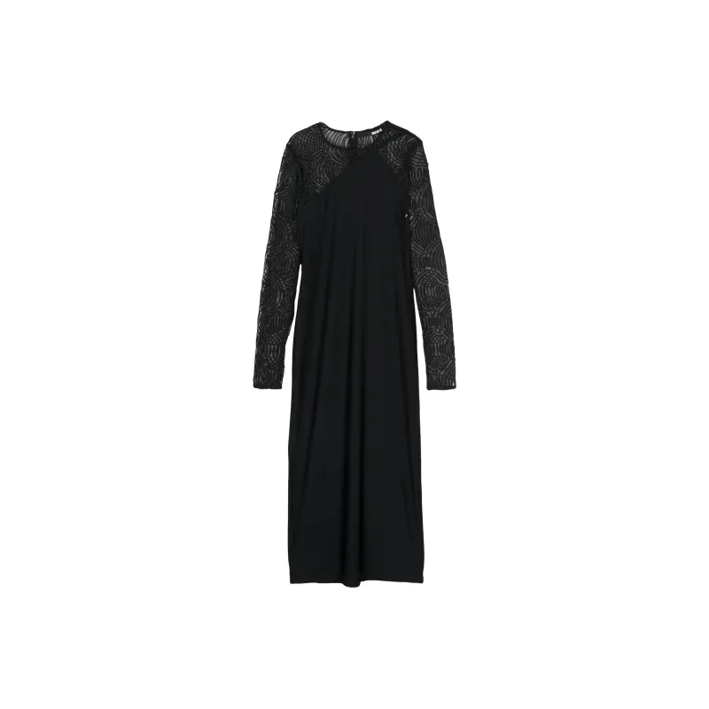 Rotate Stretched Maxi Dress-0