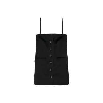 NANUSHKA FW24 Slip Dresses Women's Black