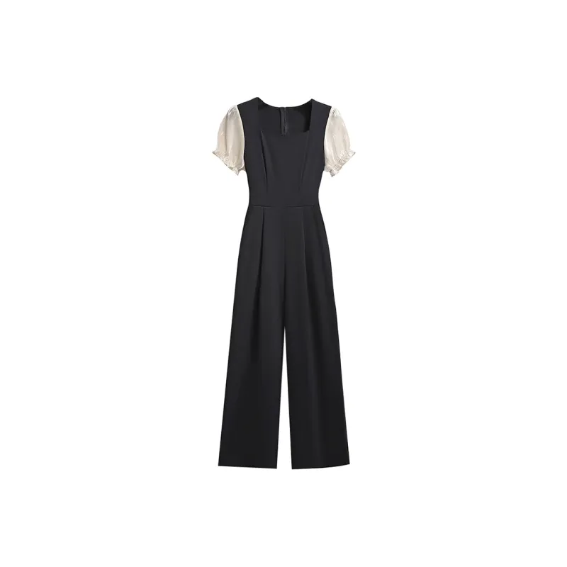 Yvetteclassic Jumpsuit Women's Black-0