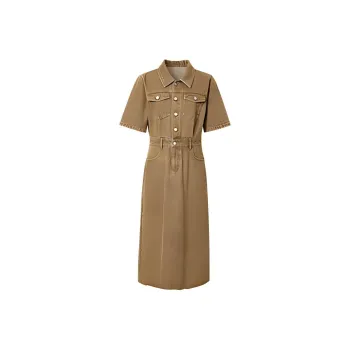 Hopeshow Short Sleeved Dresses Women's