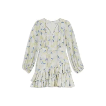 Ted Baker Long-Sleeved Dresses Women's Sky Blue