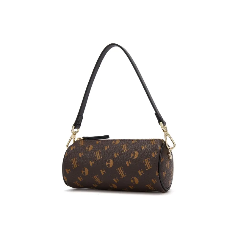 ELLE Synthetic Leather Cylinder Bag, Shoulder Bag Women's Multicolor-1