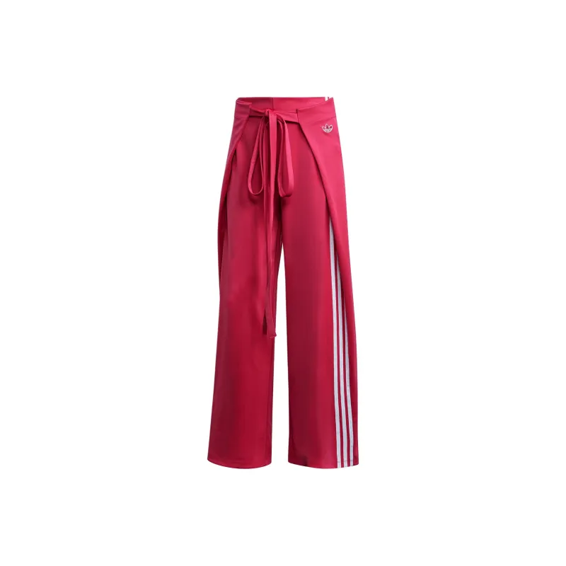 Adidas Originals Adidas Originals Clothing PANTS Knitted Sweatpants Women's Magenta-0