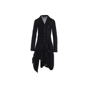 Yohji Yamamoto FW24 Long Sleeved Dress Women's Black