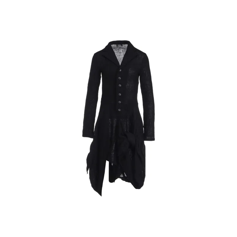 Yohji Yamamoto FW24 Long Sleeved Dress Women's Black-0