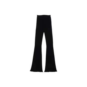 LACOSTE Logo appliqué Ribbed Trousers