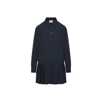 ARITZIA Sunday Best Yale Dress Long-Sleeved Dresses Women's Admiral/Marine Blue