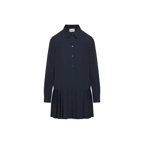 ARITZIA Sunday Best Yale Dress Long-Sleeved Dresses Women's Admiral/Marine Blue