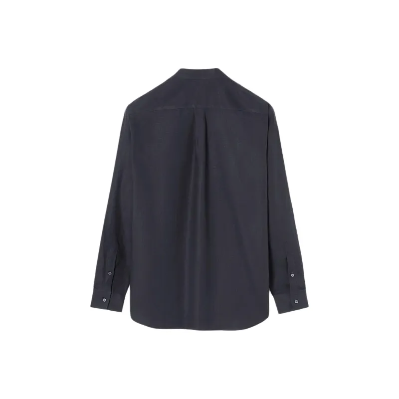 Loro Piana Shirt Men's Marine Blue-1