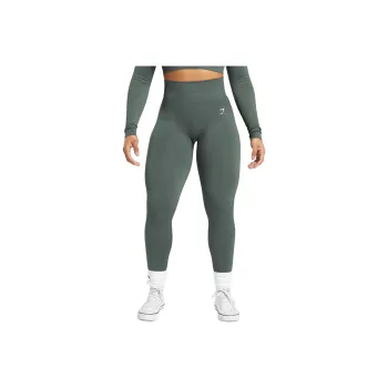 GYMSHARK ADAPT FLECK Leggings Women's Slate Cyan