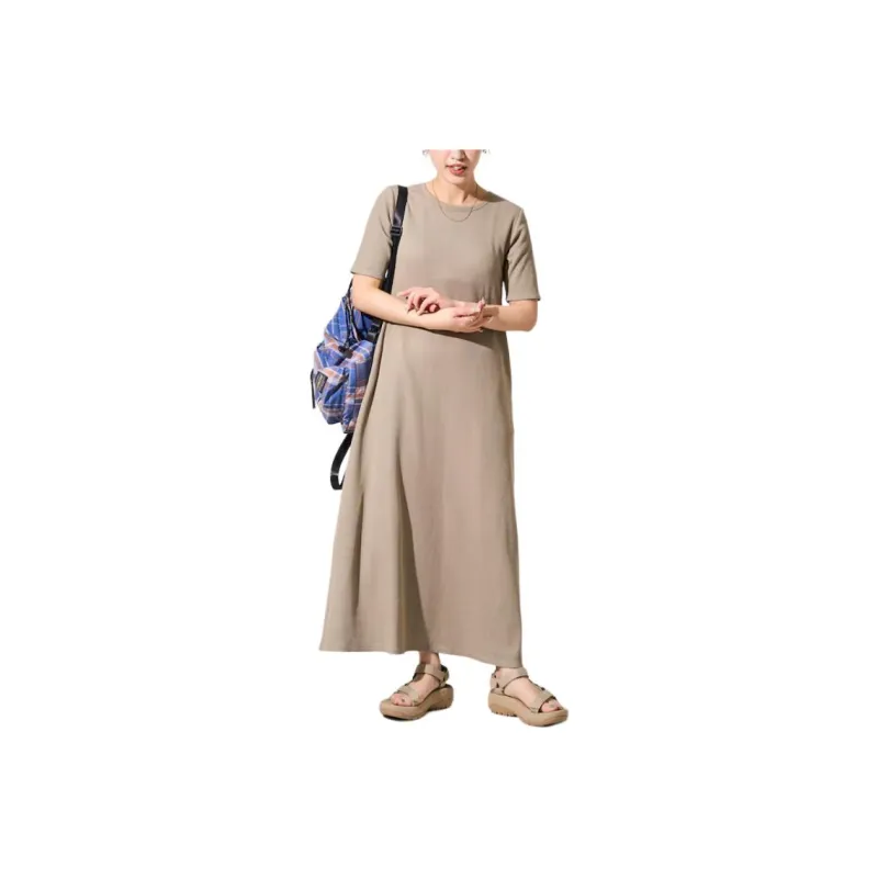 FREAK'S STORE Short Sleeved Dress Women's Light Umber-0