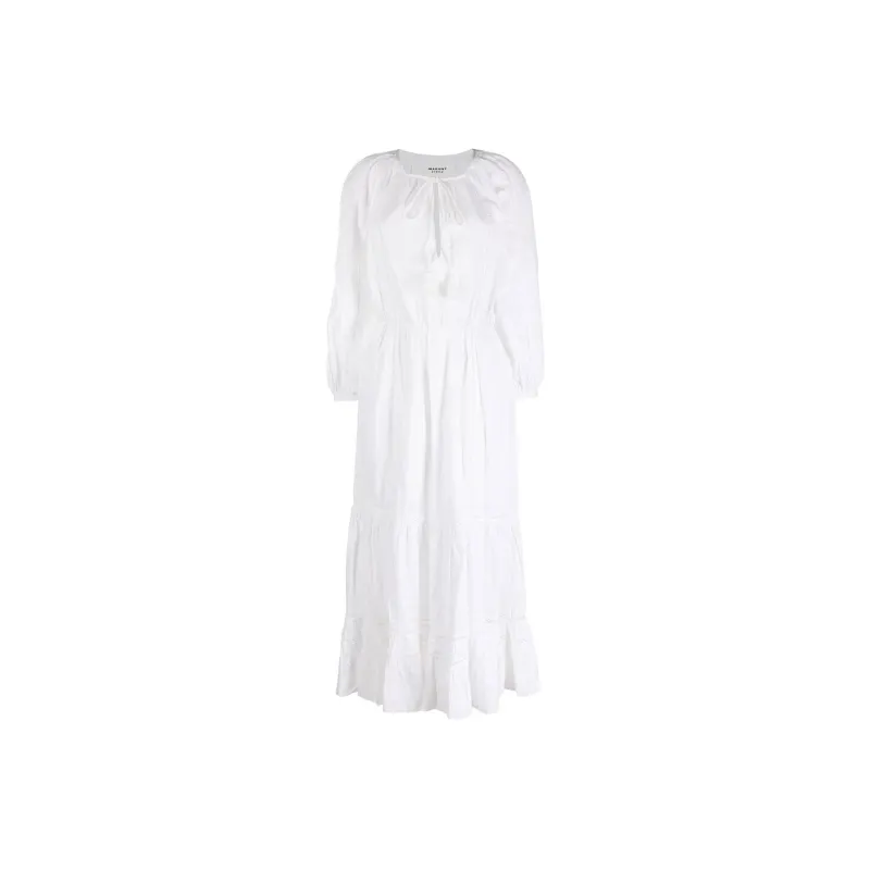 ISABEL MARANT ETOILE Latifa Flared Midi Dress-0