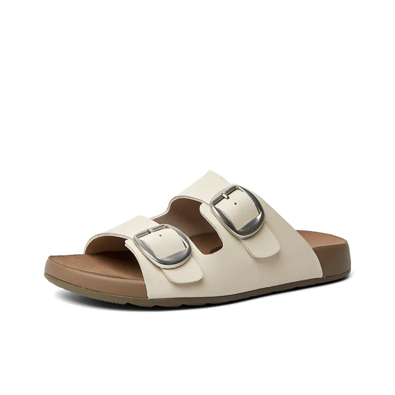 PT'SON Rubber Sole Abrasion Resistant Slide Slippers Women's-1