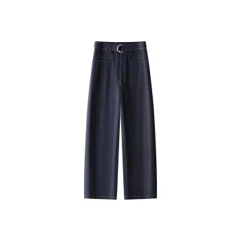 LUYOUYE Jeans Women's Dark Blue