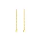 [Warm Gold]Cube Drop Earrings