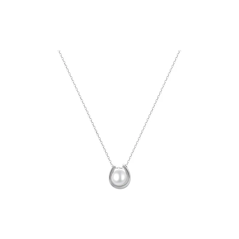CLARKIA FLOWER S925 Silver Necklaces Women's-0