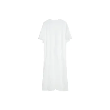 MODULER XIACHUAN Short Sleeved Dresses Women's White