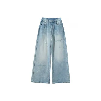 FAWENXIANGZI Jeans Women's Blue