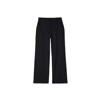 Vuori FW23 Meta Wideleg Casual Pants Women's Black