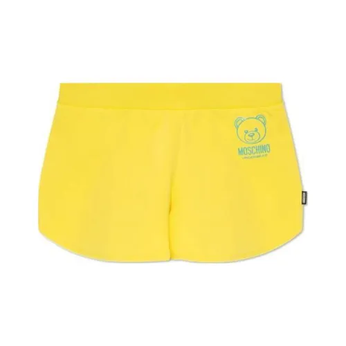 MOSCHINO SS24 Casual Shorts Women's Yellow