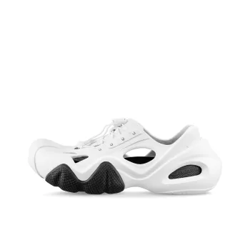 PEAK Pole Hole Shoes Clogs Men's All White Black