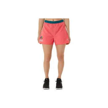 Asics Ready-Set 3in Short Color Block Wch Casual Shorts Women's Multicolor